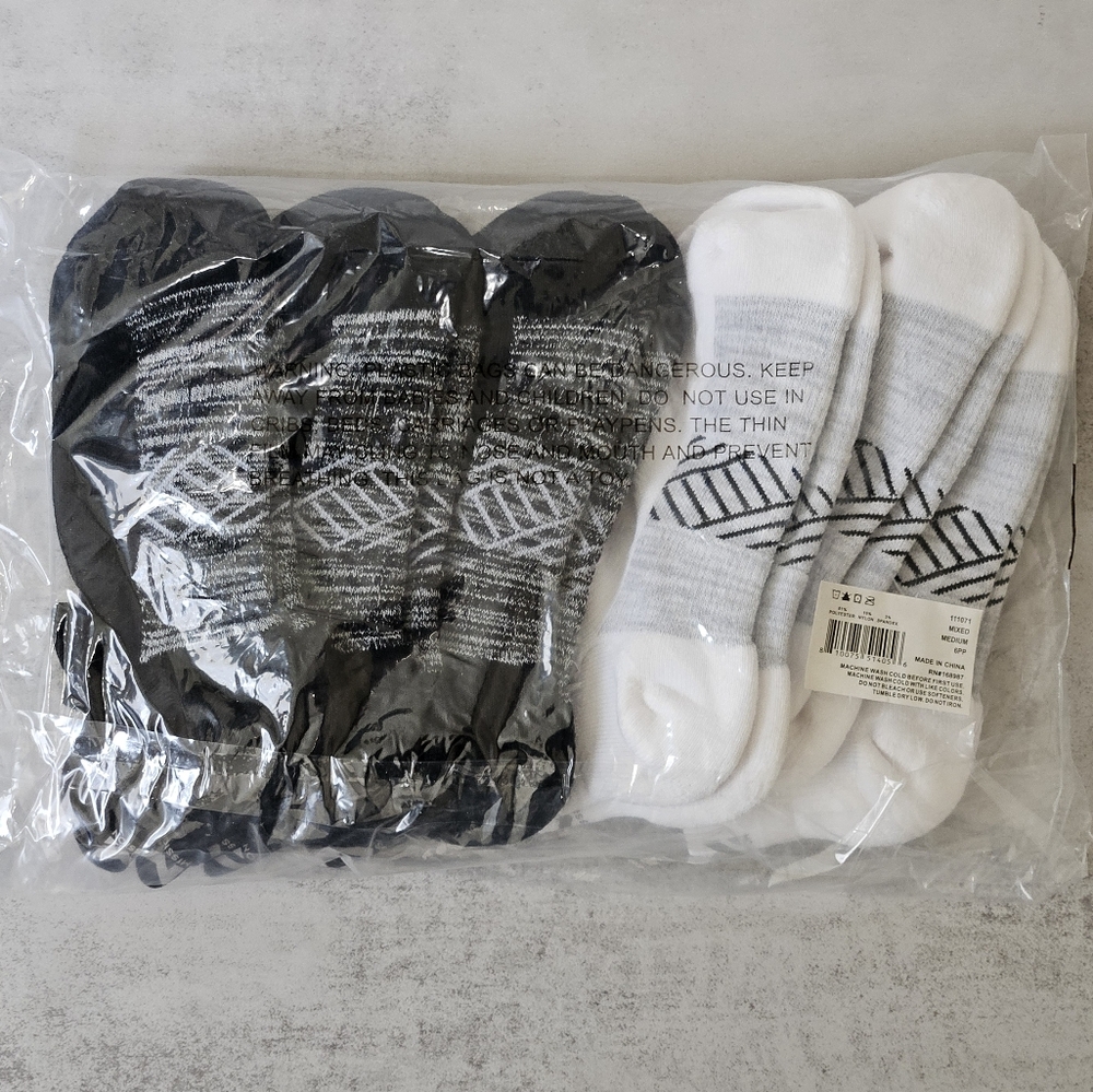 [NWT] Mission Dry and Cool Pinnacle No Show Socks - Picture 6 of 12
